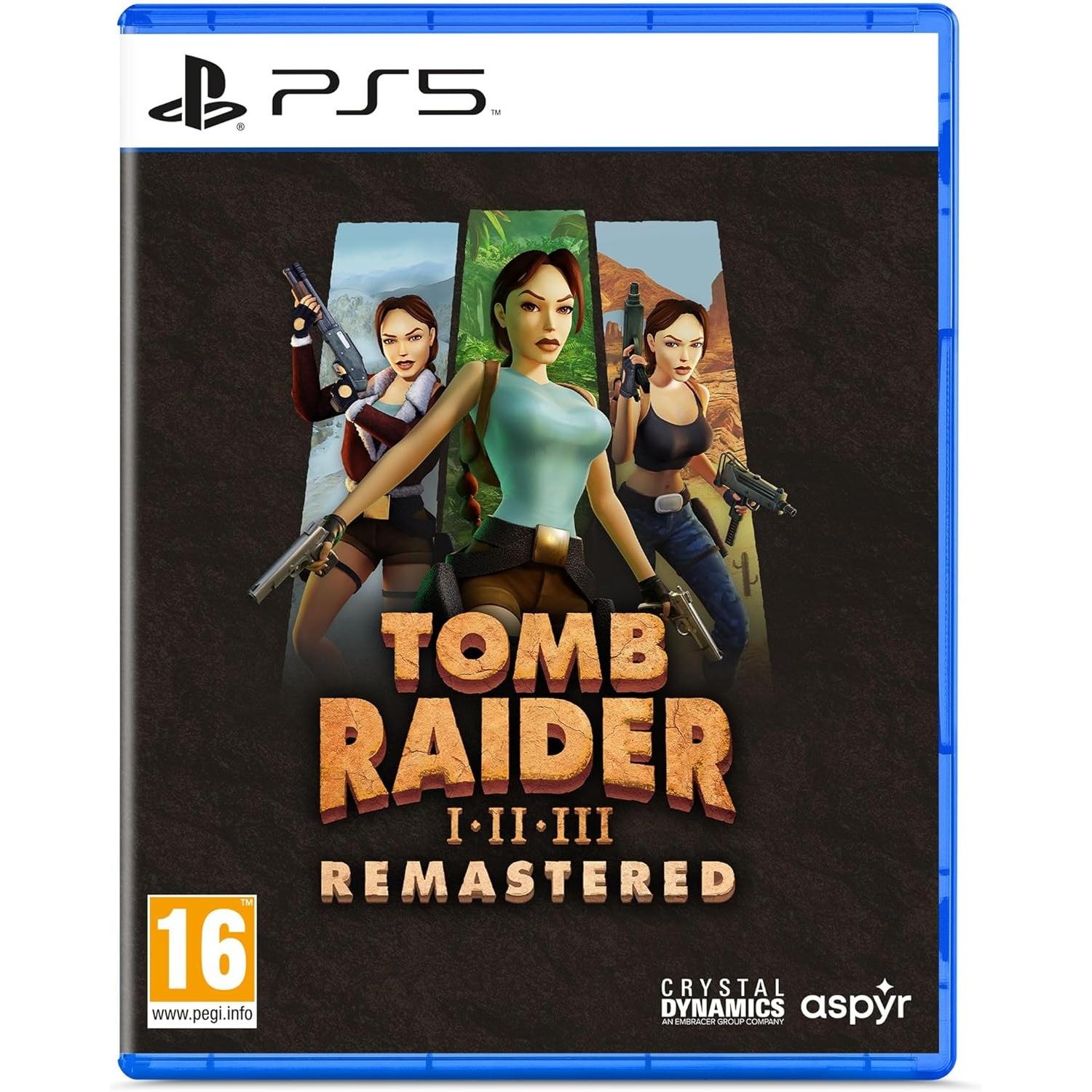 Tomb Raider I-III Remastered Juego para Consola Sony PlayStation 5 PS5
