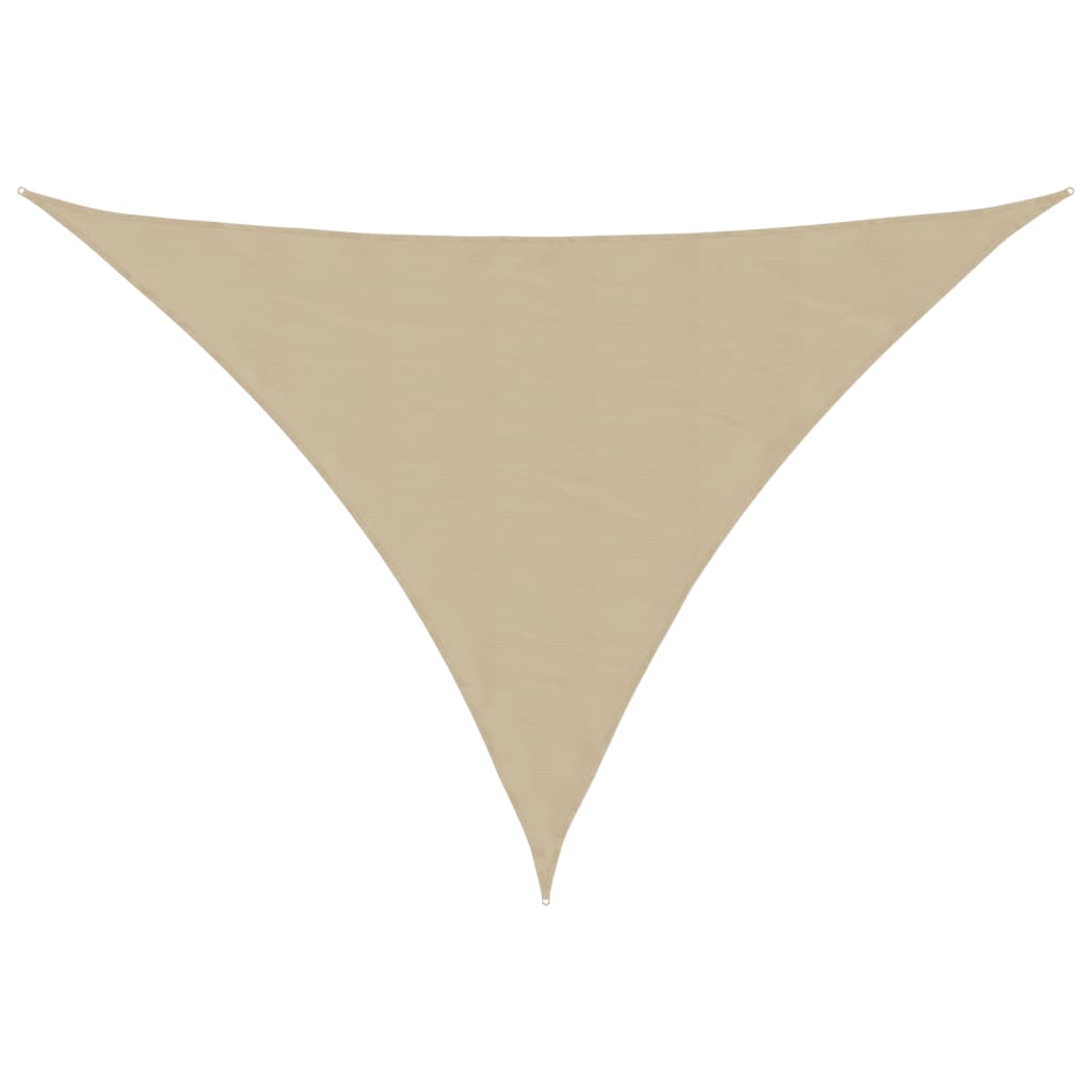 vidaXL Toldo de vela triangular tela Oxford 5x6x6 m Multicolor