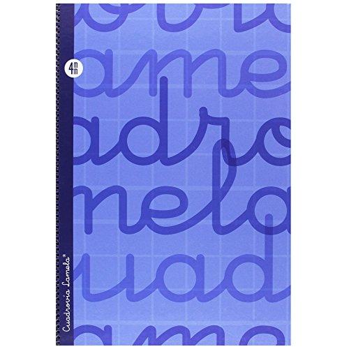 Lamela 7FTE004A - Cuaderno folio en espiral, color azul