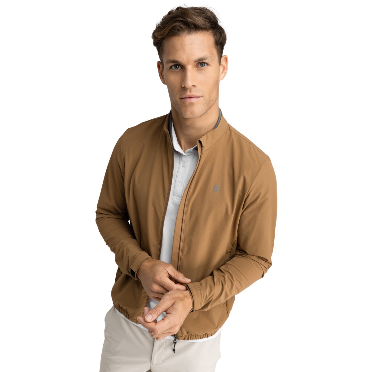 SIROKO - Bomber Cierre Cremallera MUIRFIELD Colección Golf para Hombre_