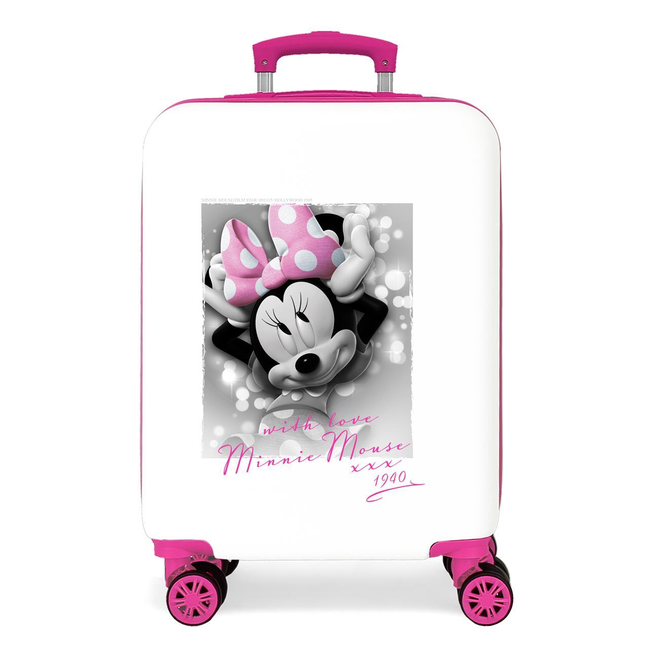 Disney Minnie Style Maleta De Cabina ABS Rígida 55cm