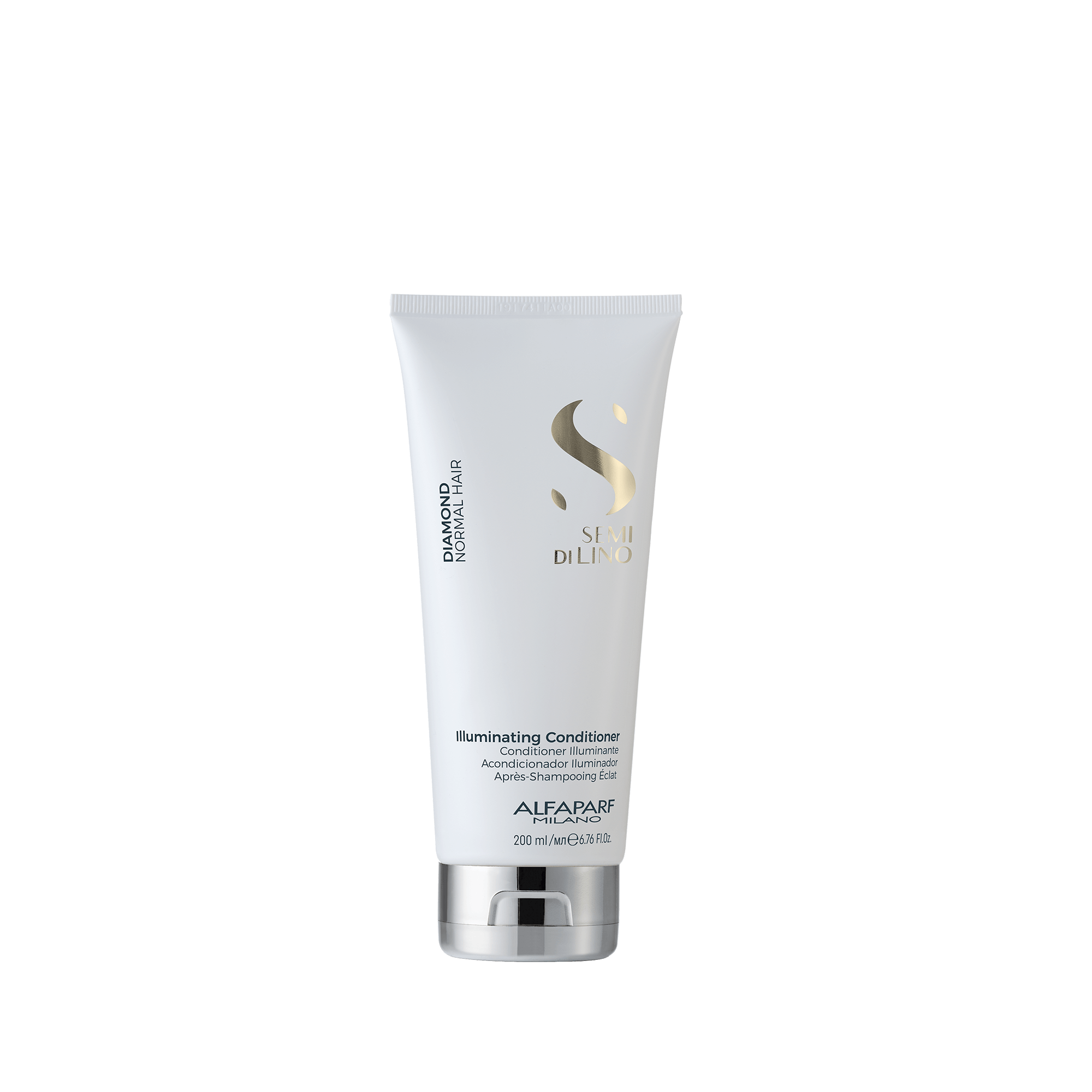 Alfaparf semi di lino Diamond Illuminating Conditioner 200Ml Acondicionador Desenredante e Iluminador