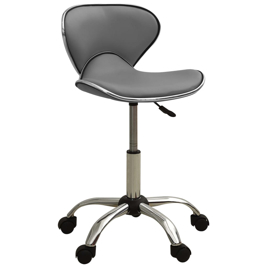 vidaXL Taburete de Salón de Belleza de Cuero Sintético Asiento Trabajo Color Negro,  Gris,  Crema y mas