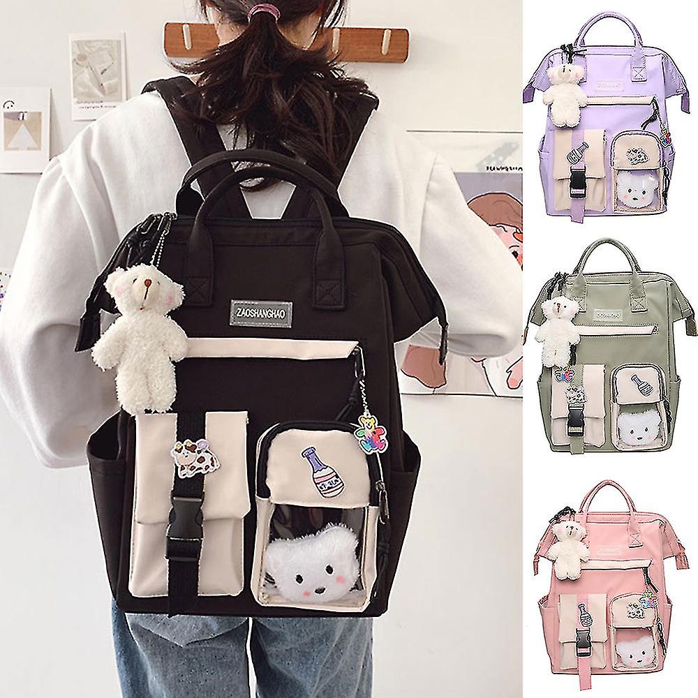 3pcs Aphmau Backpack 3d Printed Graffiti Backpack Set School Bag Shoulder  Bag Pencil Bag