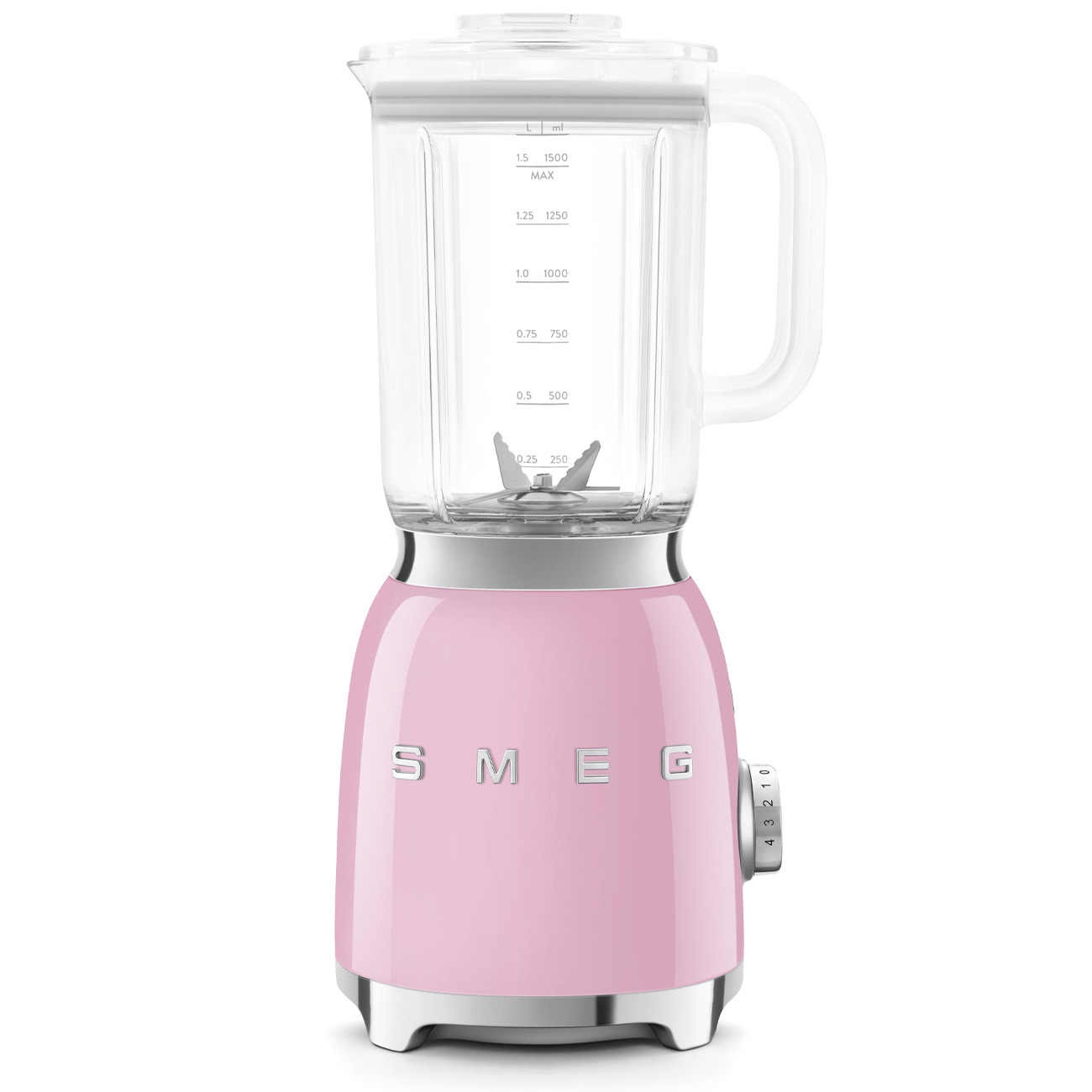 Batidora de vaso - BLF03PKEU - Años 50 - Rosa - Smoothie - 800W