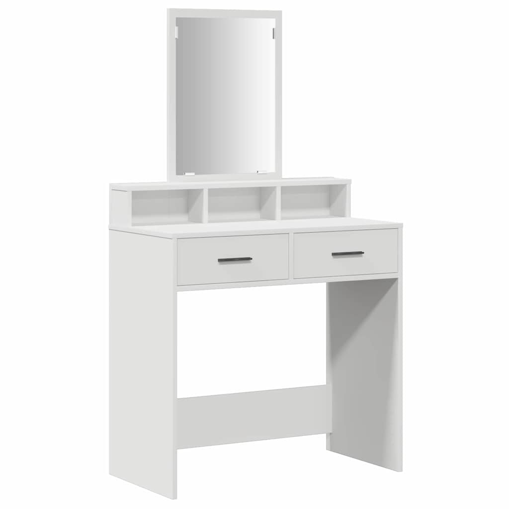 vidaXL Mesa Tocador con cajón 79 x 41 x 140 cm Madera de ingeniería