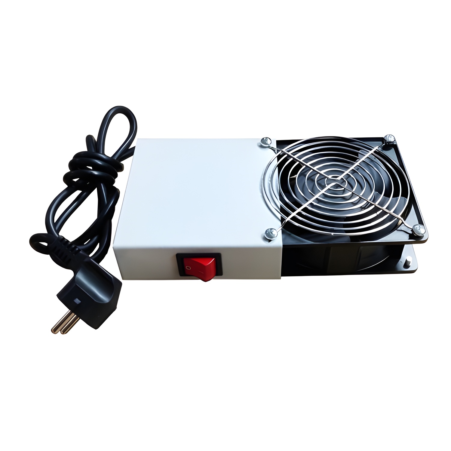 Phasak - conjunto ventilación 19" con interruptor para rack mural - 1 ventilador x 120mm