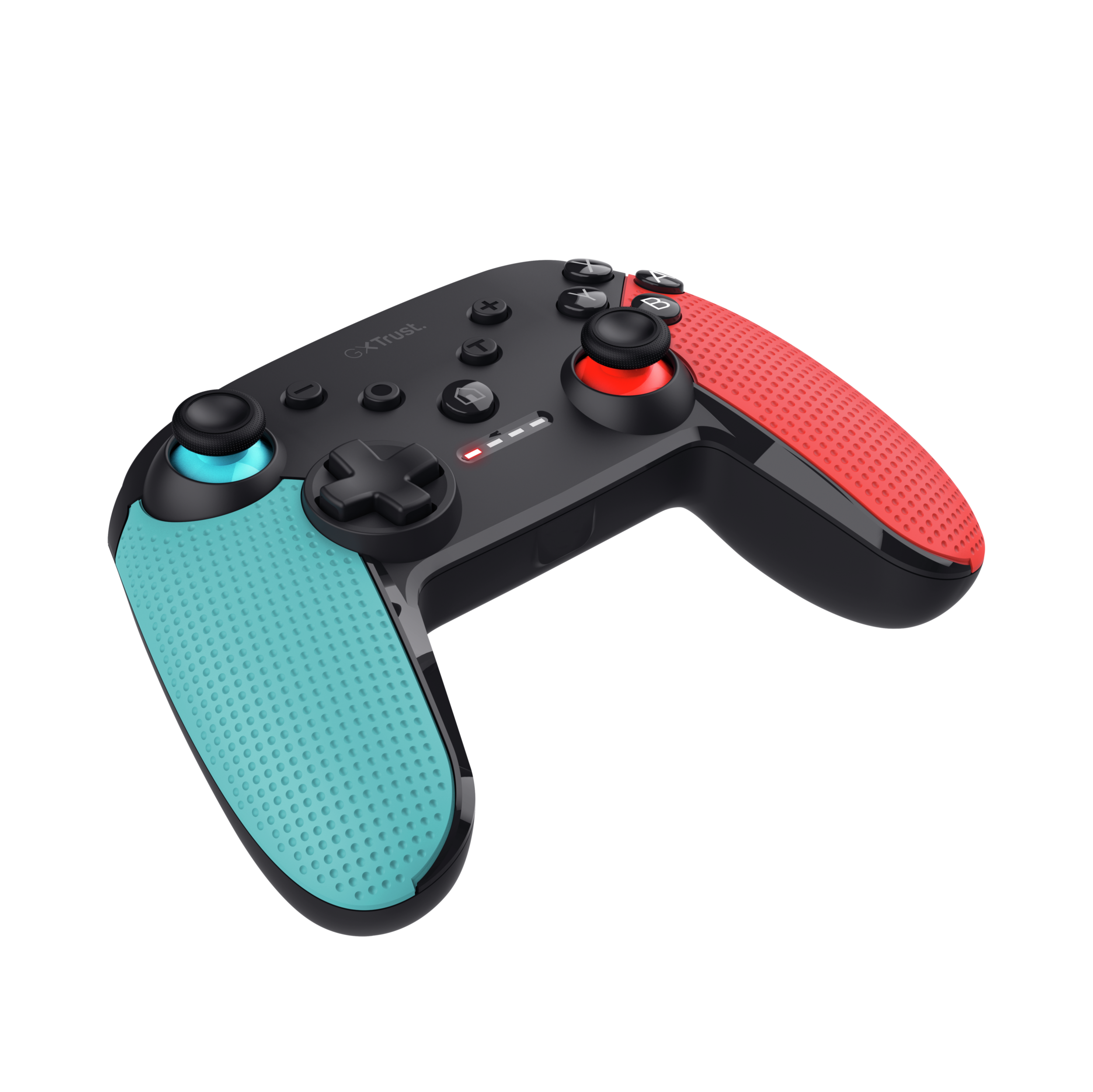 Trust Gaming GXT 1246 Muta - Mando Inalámbrico para Nintendo Switch, Control de Movimiento, Vibración de Choque Doble, Batería Recargable de 15 Horas, Incluye Cable Play & Charge, Compatible con Switch OLED y Switch Lite