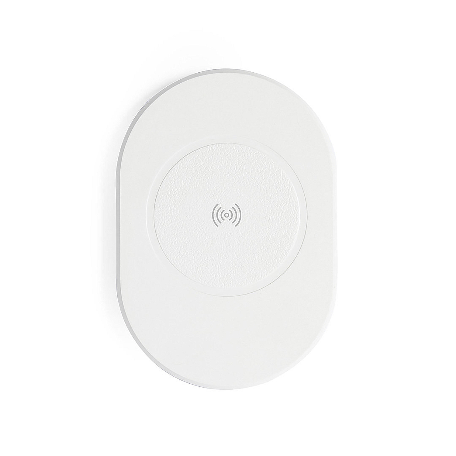 DAM Cargador Inalámbrico 10W carga rápida 10,7x1x7,4 Cm. Color: Blanco