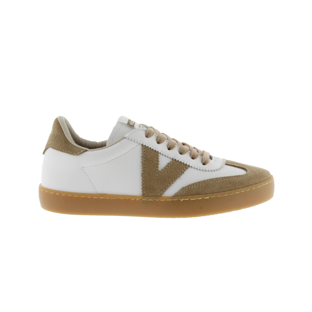 Victoria Berlín Ciclista Zapatillas de efecto piel con piezas de serraje y suela caramelo 1126207