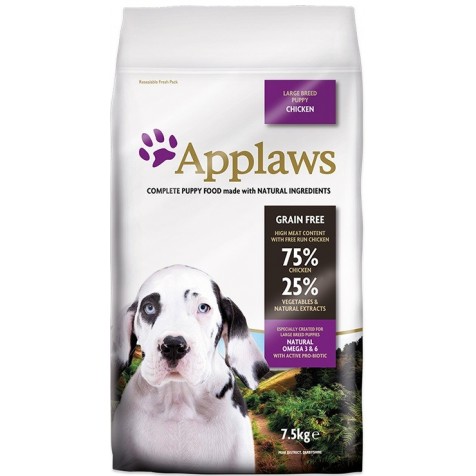 Applaws Puppy Razas Grandes Pollo 7.5 Kg