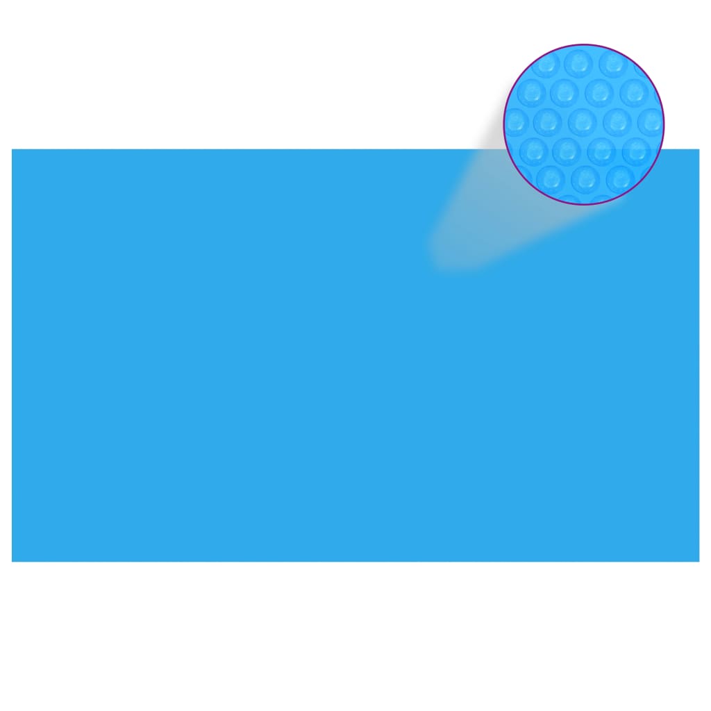 vidaXL Cubierta de Piscina Rectangular PE 500x300 cm Tapa Invierno Toldo Color Azul,  Negro,  Negro y azul y mas
