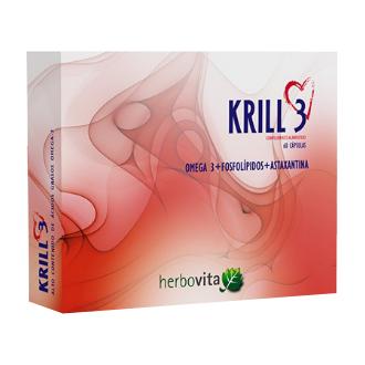 Herbovita Krill-3 60 Perlas