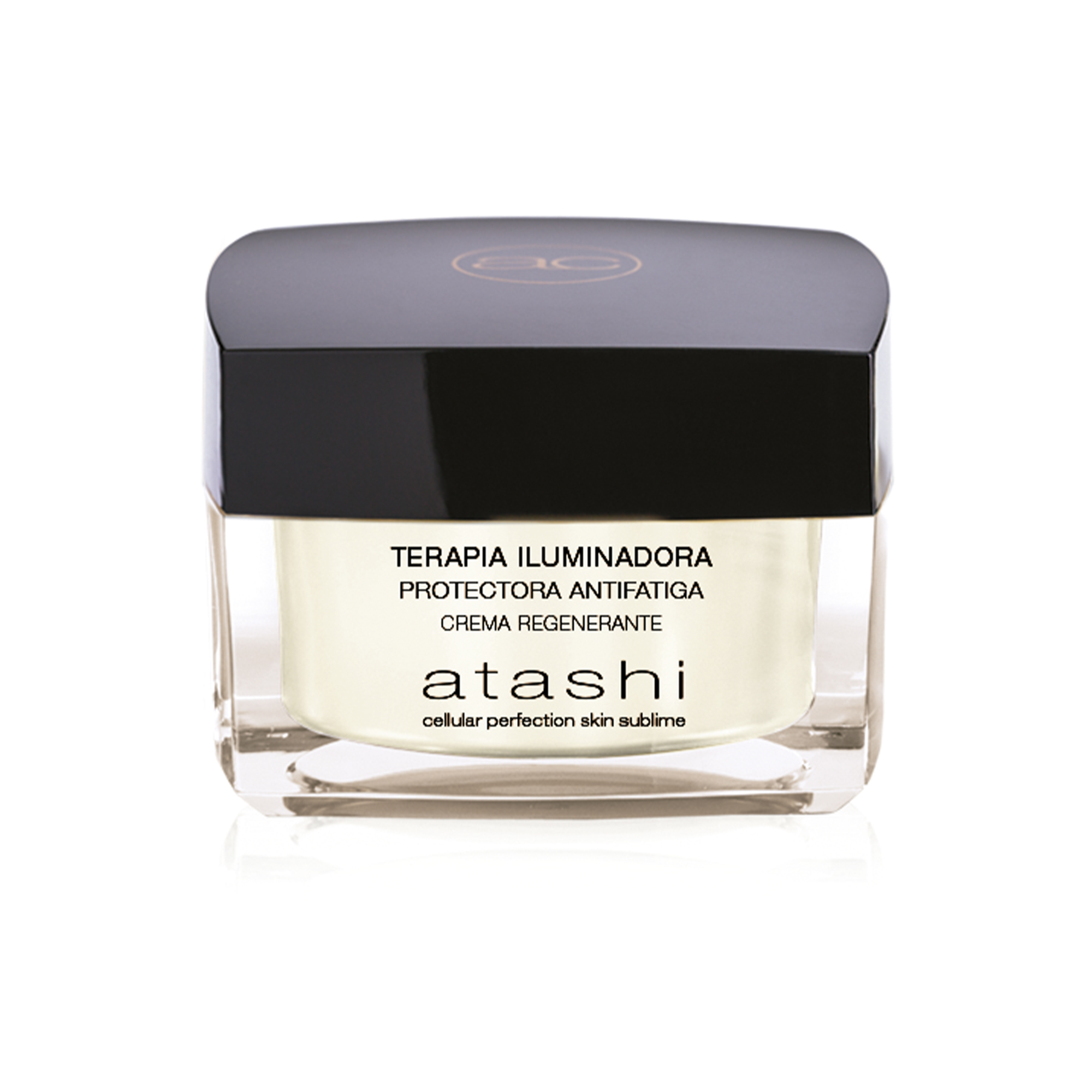 Atashi Firmeza y Luminosidad - Terapia Iluminadora Protectora Antifatiga | Hidrata y Reduce Manchas | Con Liposomas NanoWhite y Vitamina C | Apto Para Piel Sensible - 50ml