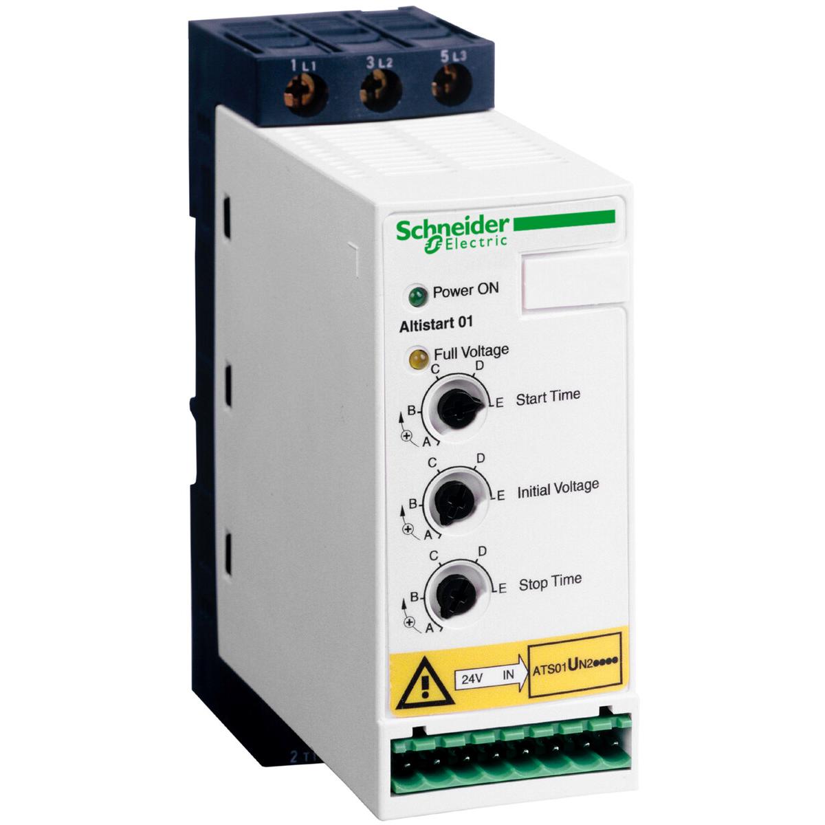 Sistema de arranque suave ATS01 trifásico 380/415 V CA 50/60 Hz 5,5 kW 12 A IP20