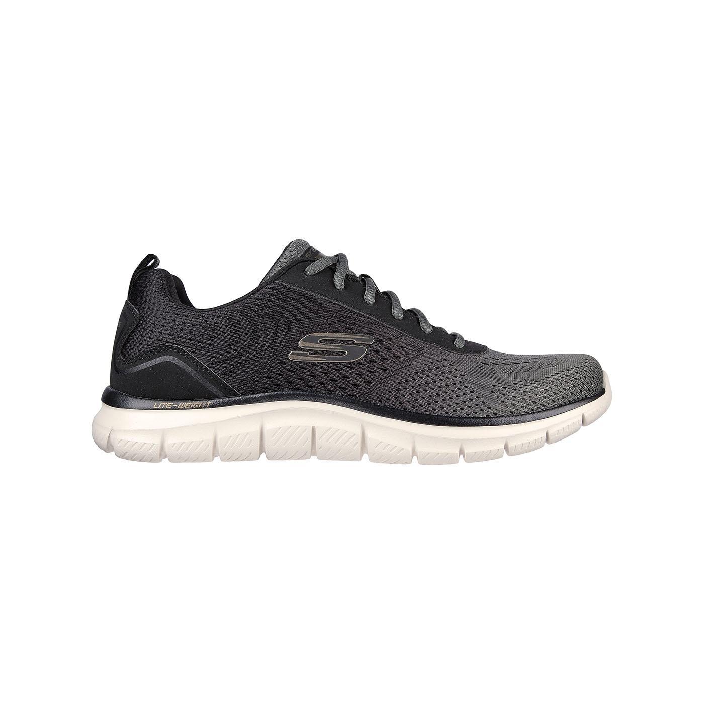 Zapatilla Hombre Skechers Track-Ripkent Negra Gris