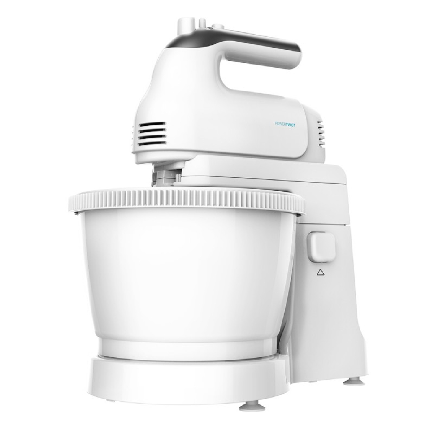 Cecotec Batidora de Varillas PowerTwist 500 Gyro. 500 W, Bol Autogiratorio de 3,5L de Capacidad, 5 Niveles de Velocidad