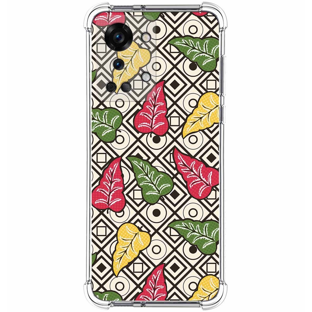 Funda Silicona Antigolpes para OnePlus Nord 2T 5G diseño Flores 11 Dibujos