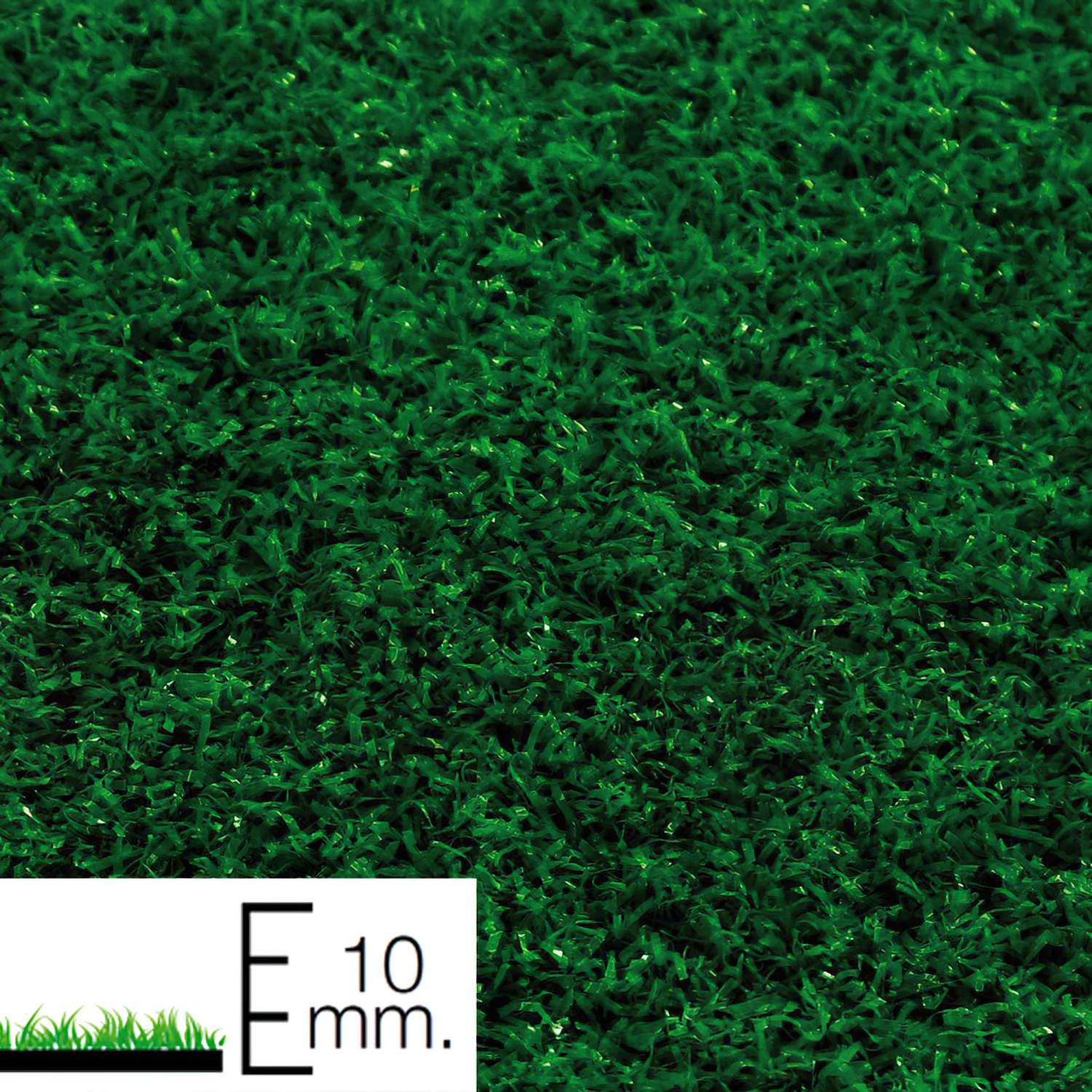 SANCO STORE - PAPILLON Cesped Artificial 10 mm. Superficies Pequeñas Rollo 1x10 Metros