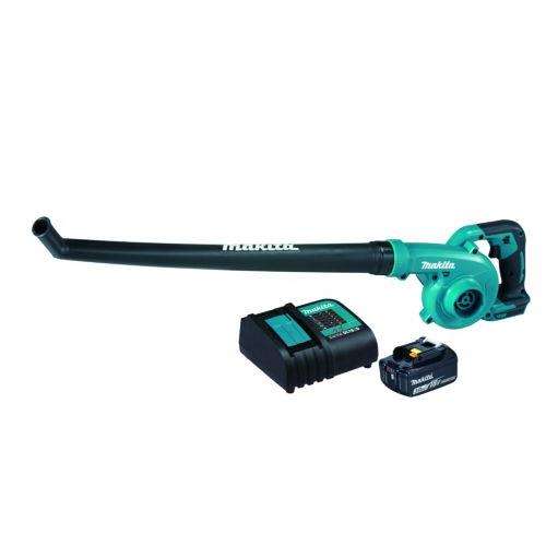 Soplador MAKITA 18v LXT con tobera para jardin DUB186SF