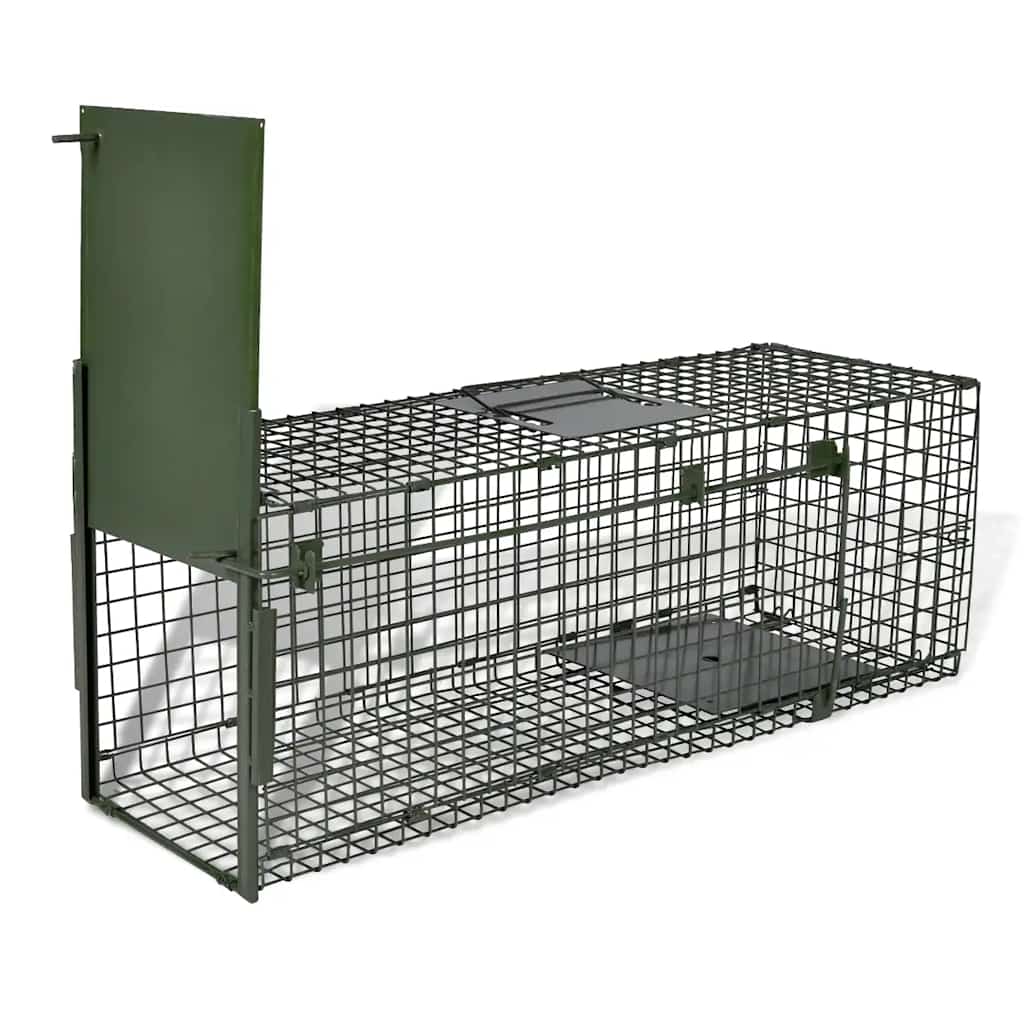vidaXL Trampa para animales vivos 1 puerta