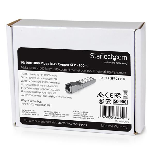 Startech.com - Antena WiFi SFPC1110 de alta eficiencia para PCs de escritorio, mejora señal débil en streaming, juegos y videollamadas sin interrupciones