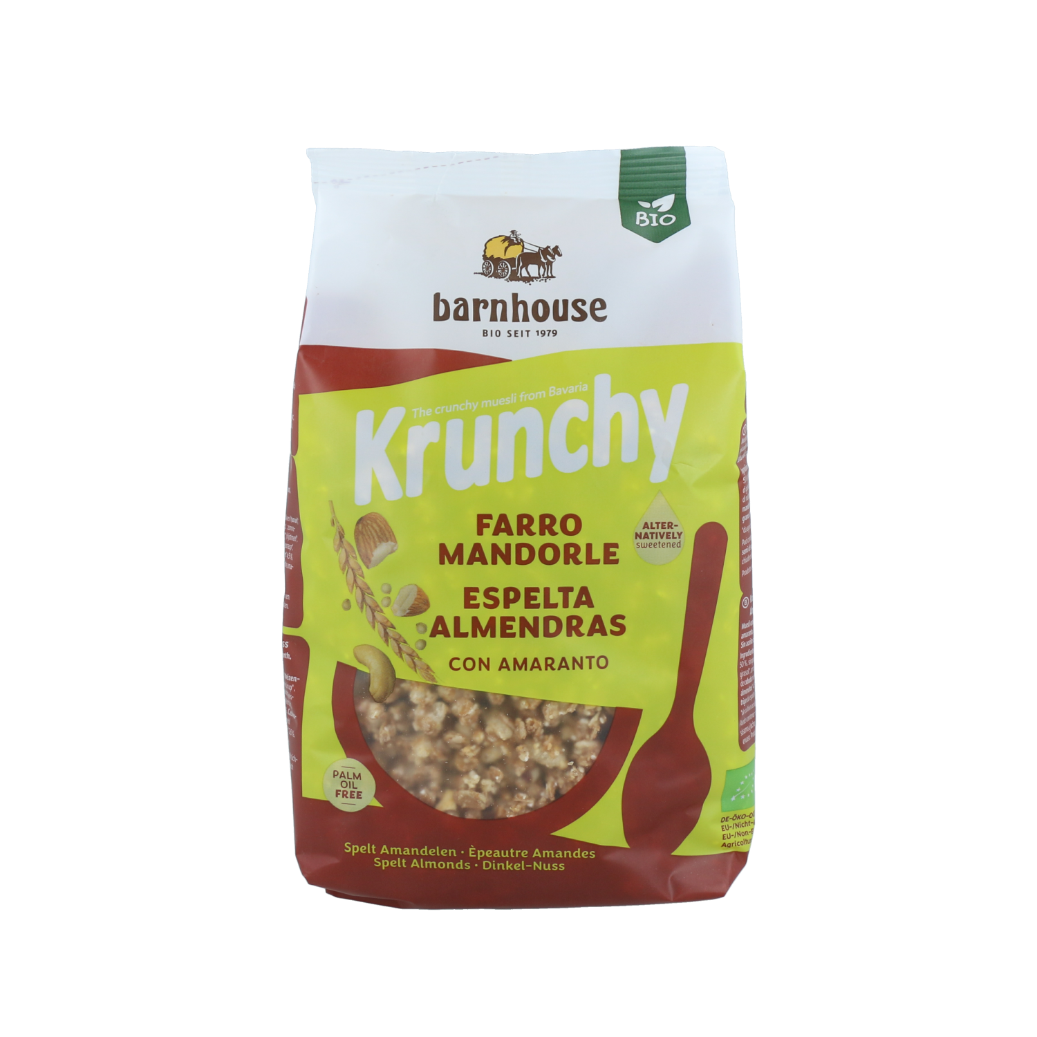 Muesli Krunchy Amaranto y Espelta Barnhouse