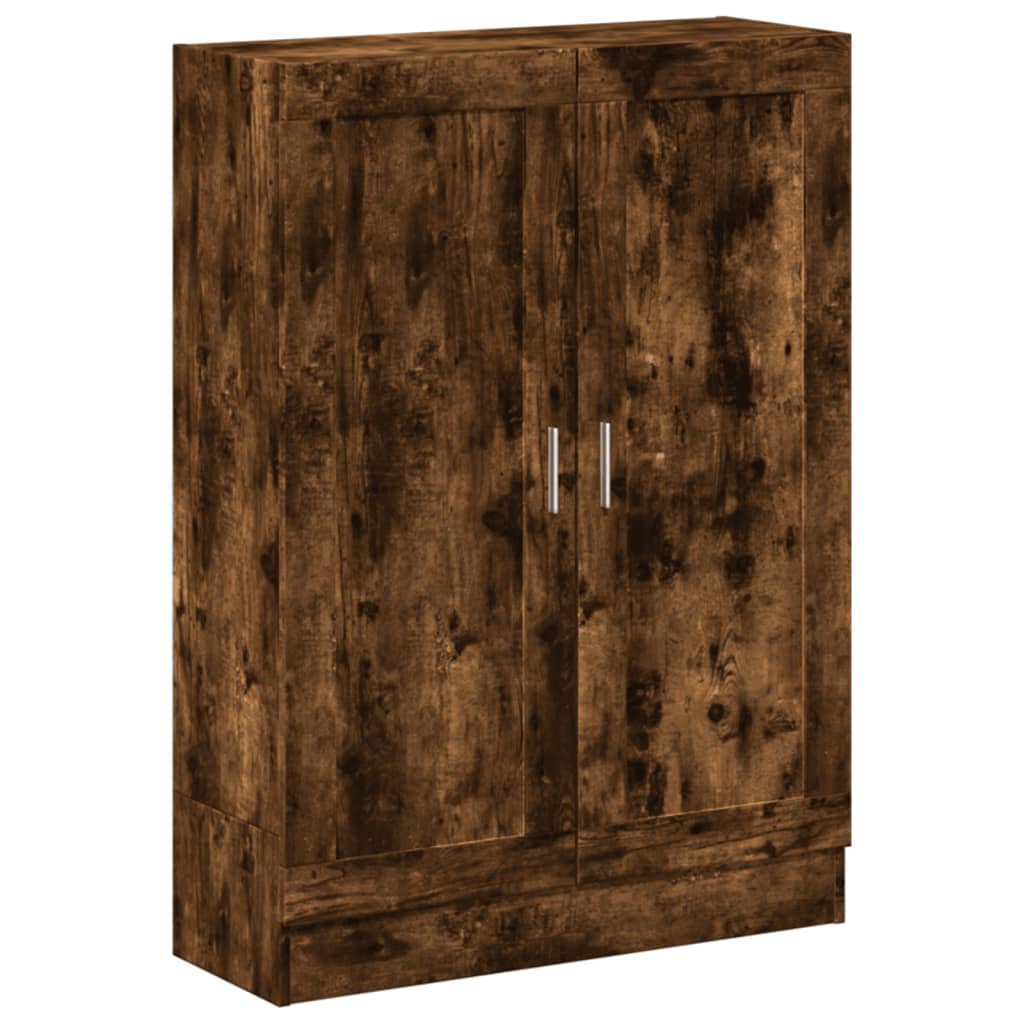 Vidaxl Armario de Libros de Madera Contrachapada 82,5x30,5x115 Cm Blanco
