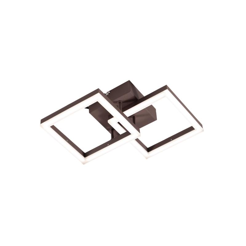 Lámpara de techo LED moderna BARD 21W Corten 3394-28-361 Fabas Luce