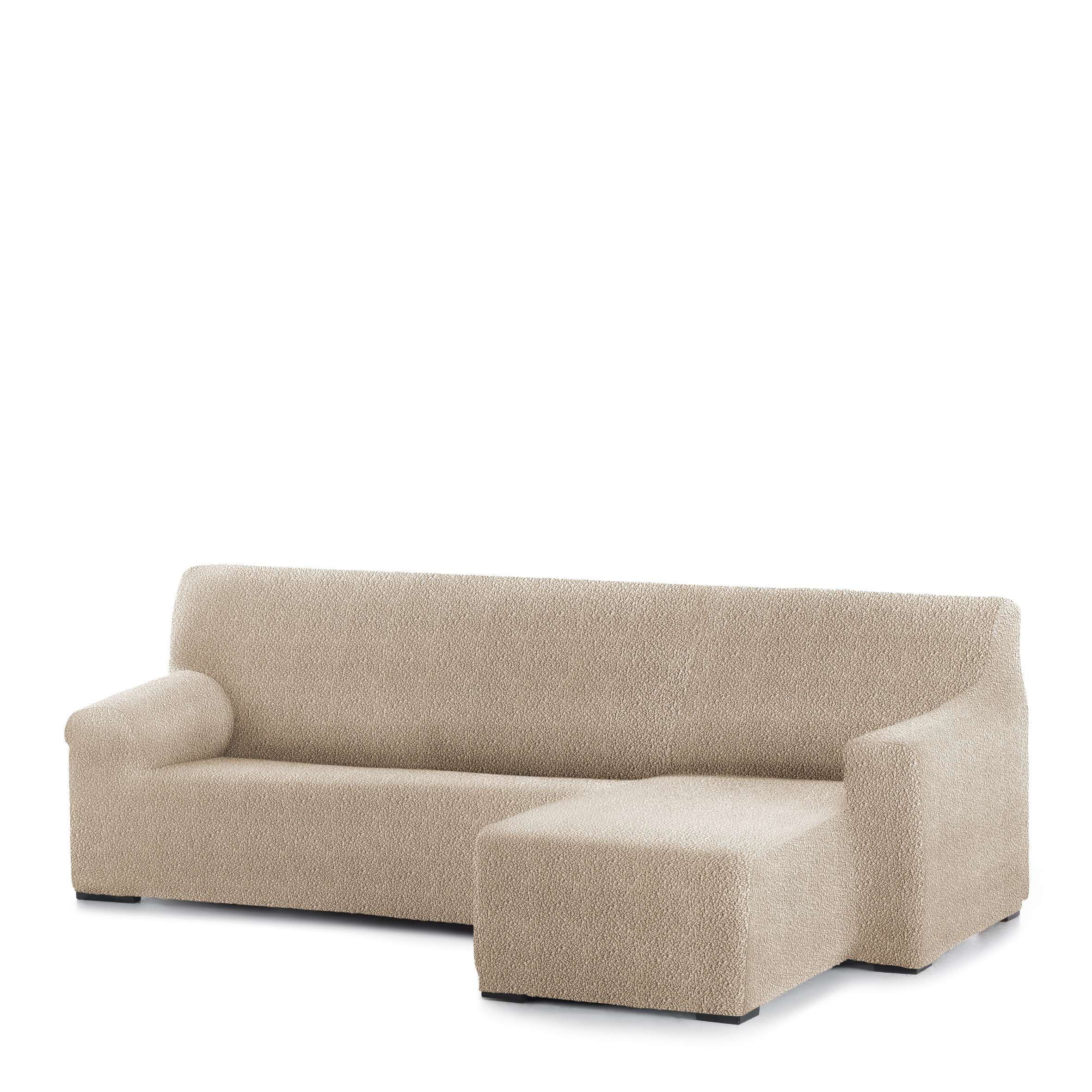 Funda de sofa m/0 ch. longue premium roc derecha (Mirando de frente) c/1 brazo corto, Tamaño brazo corto derecha, 170x310x110cm, Fábricada en España
