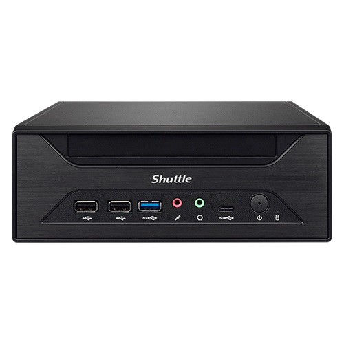Shuttle xh610 barebone pc/workstation 3.5 l size pc black intel h610 lga 1700