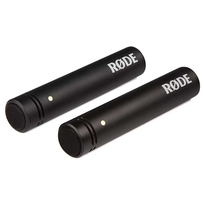 Rode Micrófono de Condensador RØDE M5 para Producción Musical y Grabación de Instrumentos - Alta Calidad de Sonido