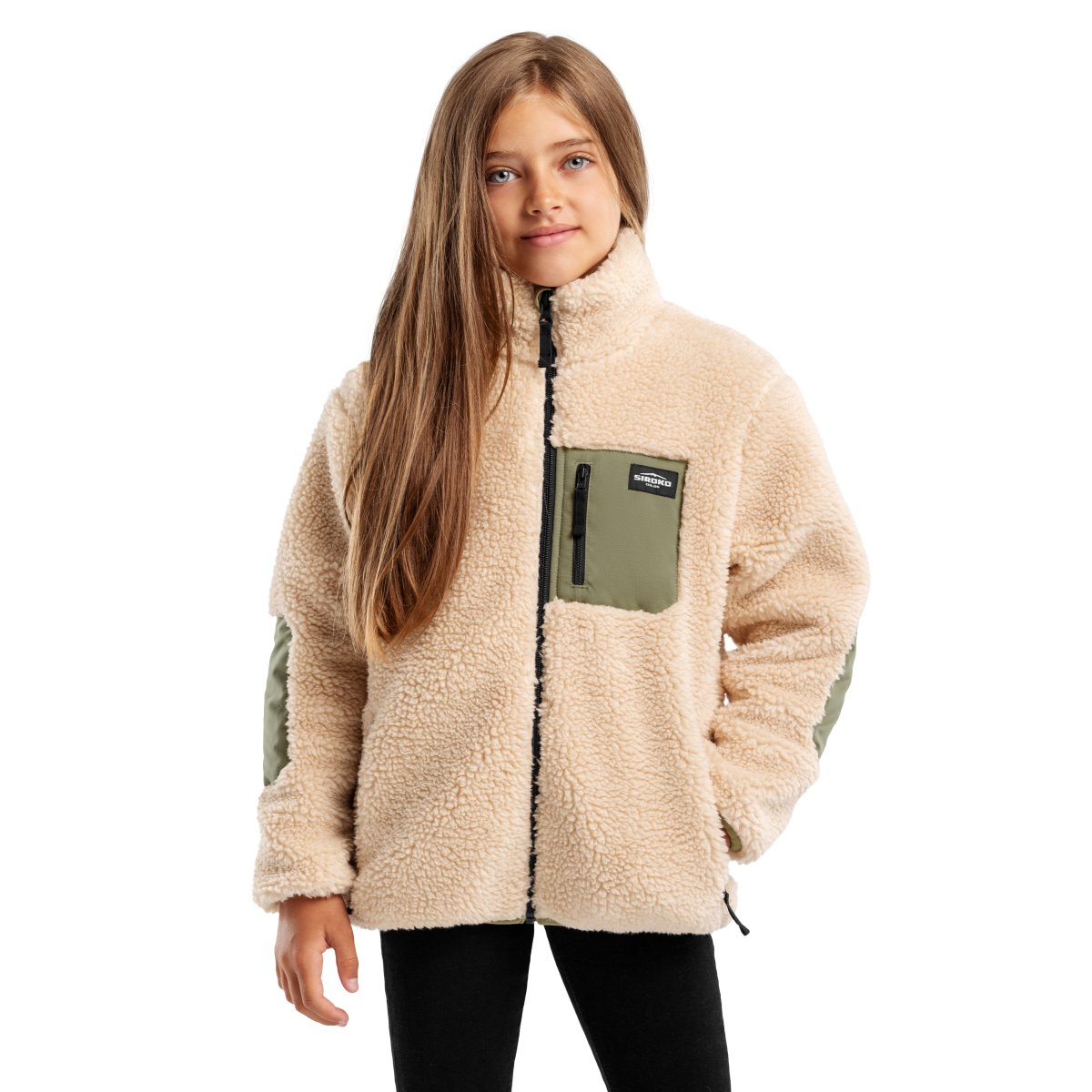 Siroko - Chaqueta Sherpa Snow & Skii para Niño_