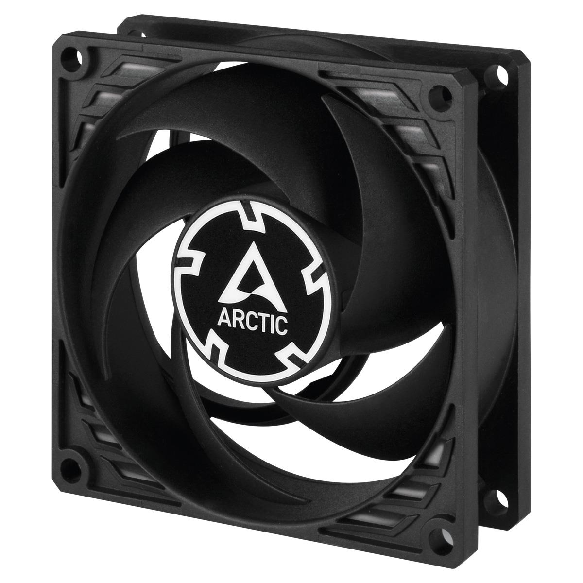 Ventilador de Caja ARCTIC P8 PWM PST - Negro | Silencioso y Potente