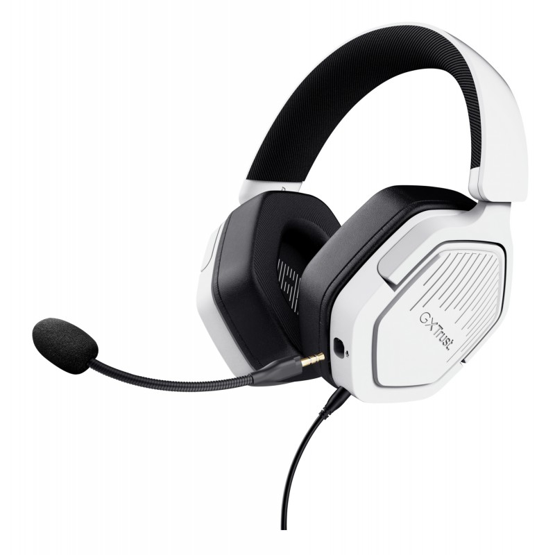 Trust - GXT492W Carus Auriculares Alámbrico Diadema Juego Blanco 25448