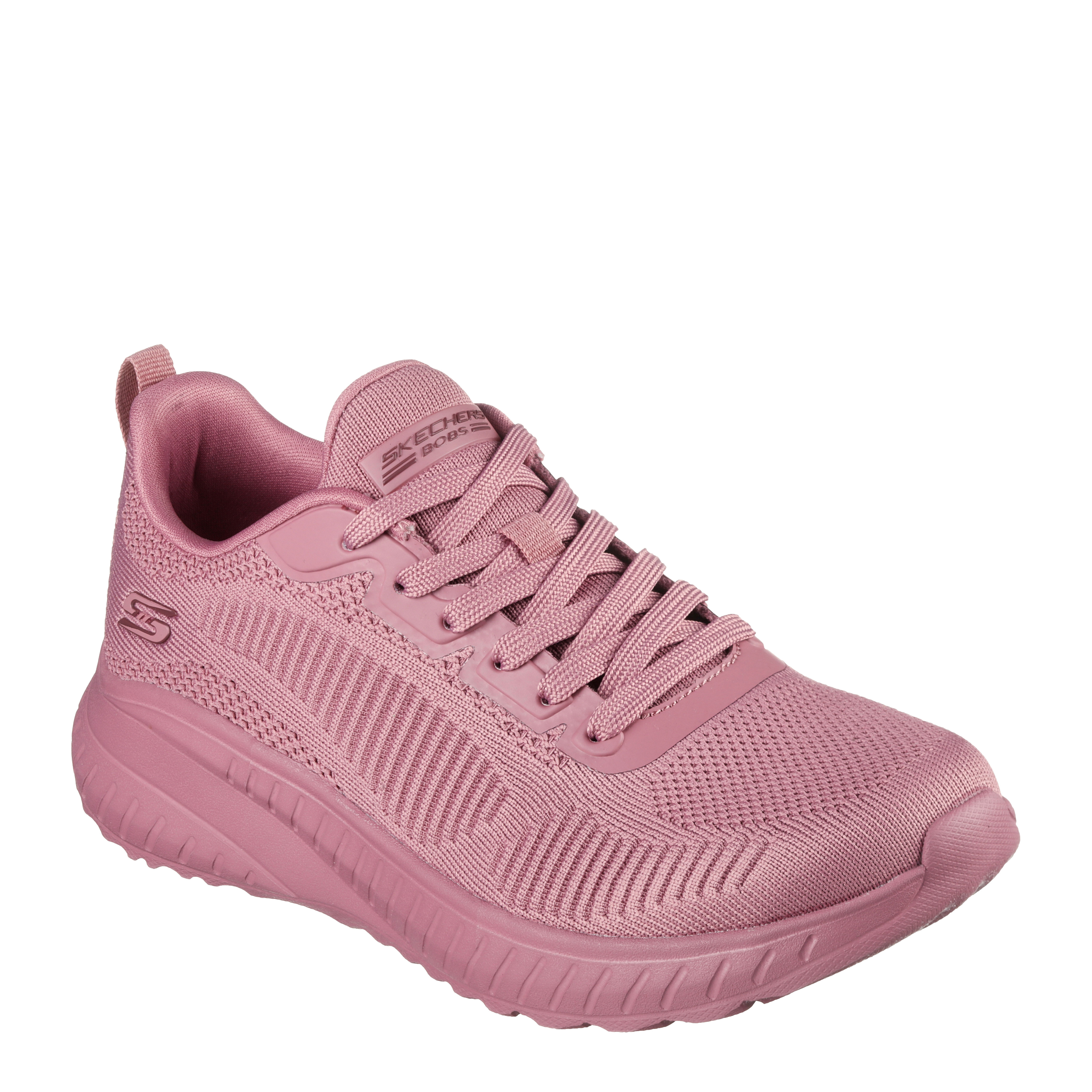 Skechers Zapatillas Bobs Squad Chaos - Face Off Rosas 117209-RAS , para Mujer