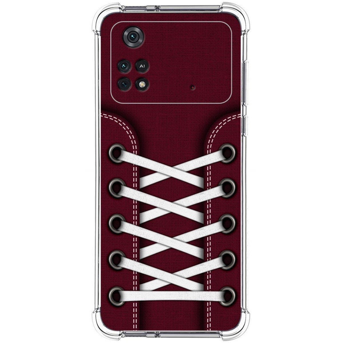 Funda Silicona Antigolpes para Xiaomi POCO M4 Pro 4G diseño Zapatillas 17 Dibujos