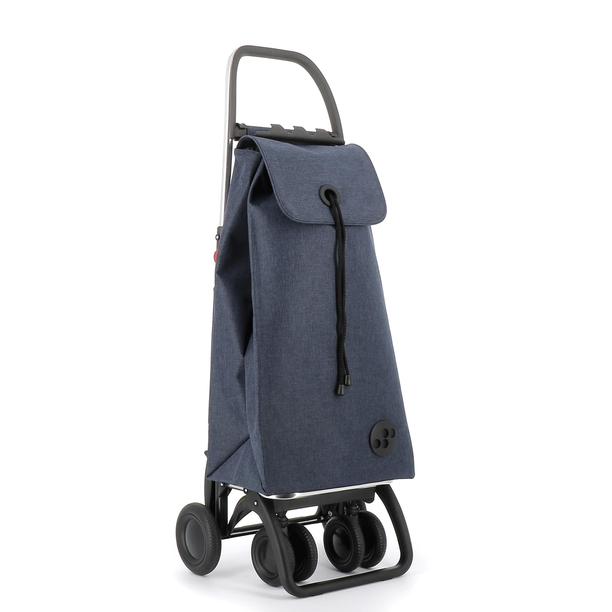 Carro Rolser I Max Tweed 4 Ruedas 2 Giratorias Plegable