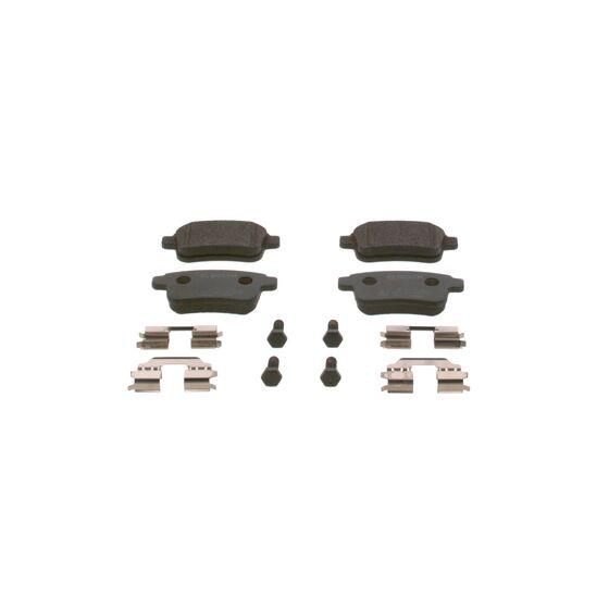 Juego de pastillas de freno 0 986 494 331 BOSCH