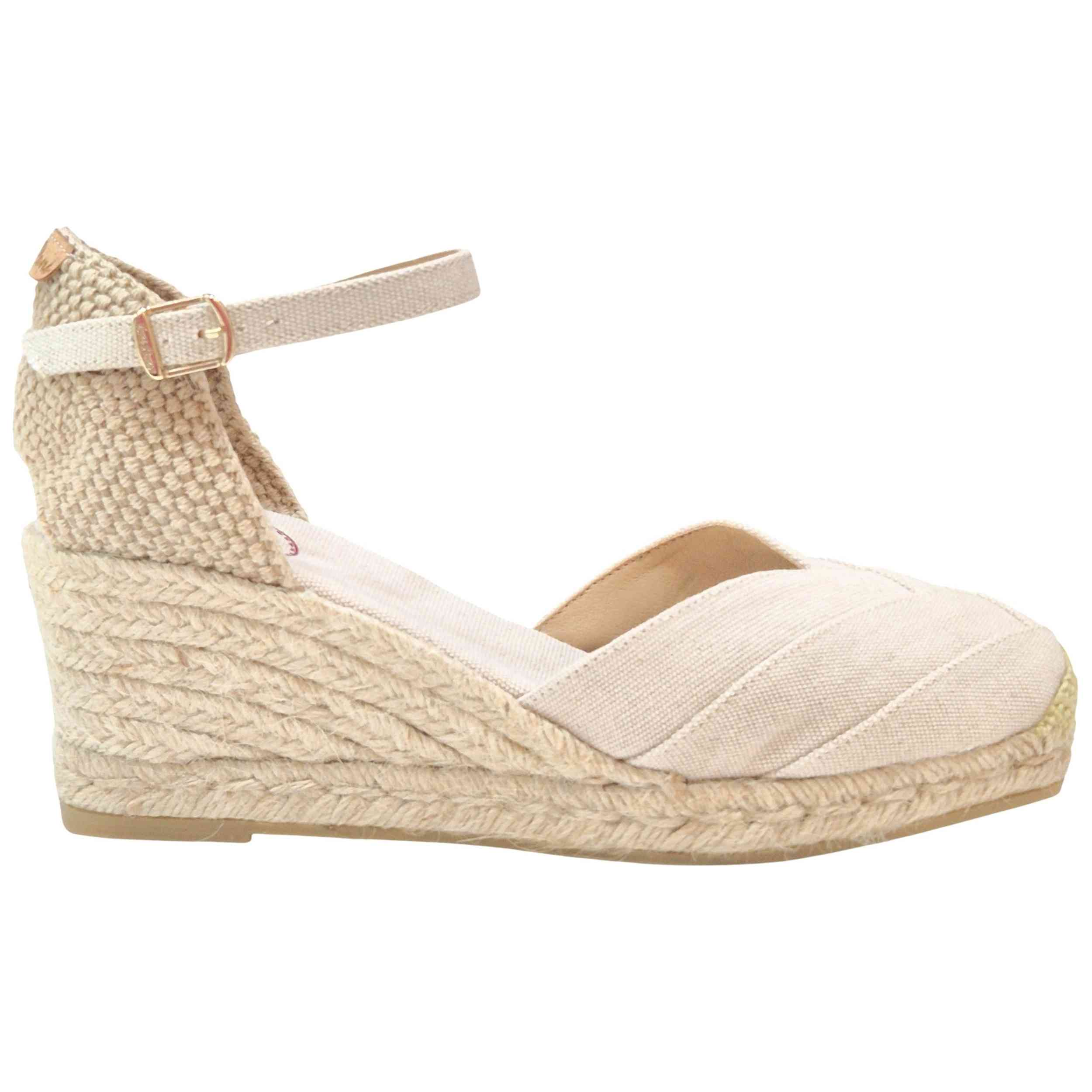 Cuñas De Esparto Toni Pons modelo 080-CLARA para Mujer en color Beige