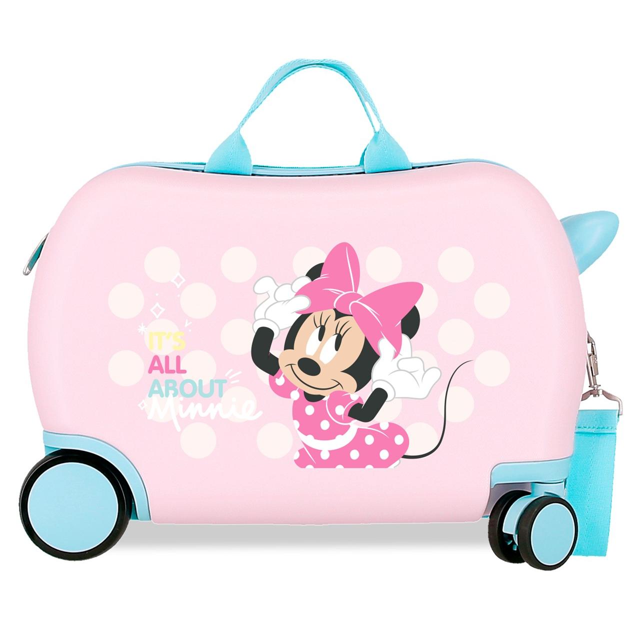 Maleta infantil Minnie play all day rosa 45x31x20 cm