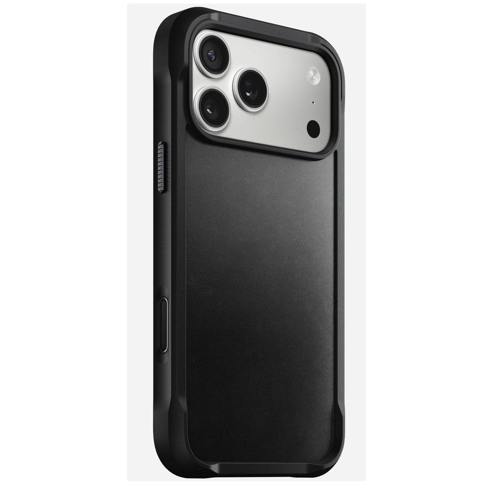 Nomad Rugged Leather Case funda para teléfono móvil 17,5 cm (6.9") Negro