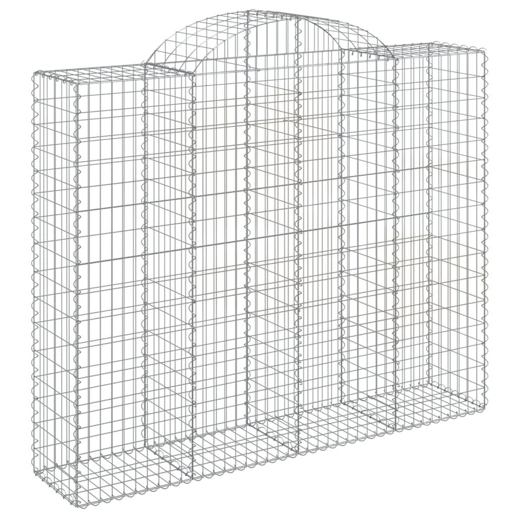 Vidaxl Cestas de Gaviones de Hierro Galvanizado - Set de 9 Unidades