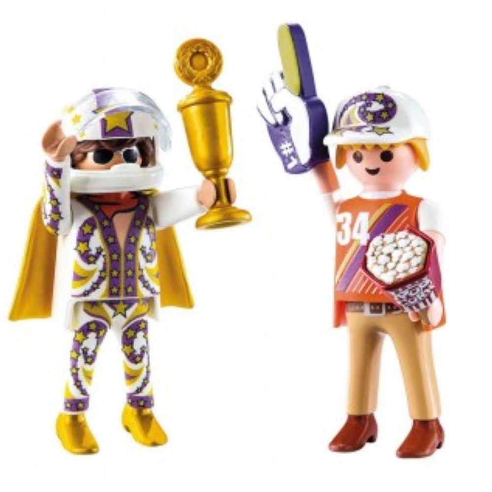 Playmobil acrobacias equipo duo pack (70692) con dos figuras stunt