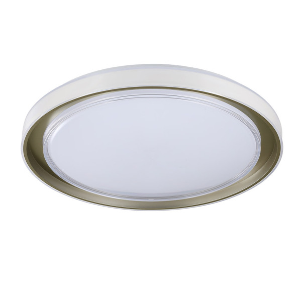 Plafon tengri 144w 3000-4000-6000k blanco/cuero 50d rg.in 11520lm c/remoto