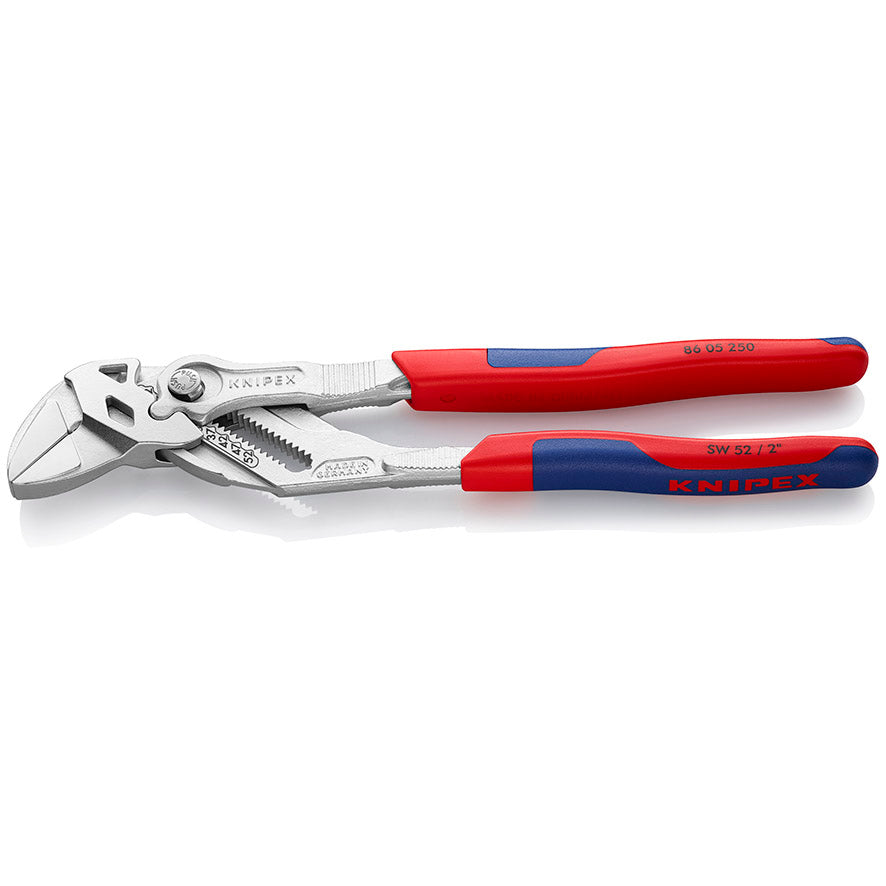 Knipex 86 05 250 - Tenaza llave 250 mm con mangos bicomponentes