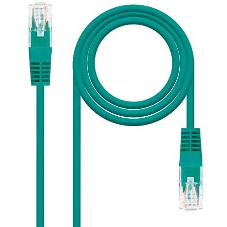 Nanocable Cable de Red RJ45 Cat.6 UTP AWG24 0.5m Verde