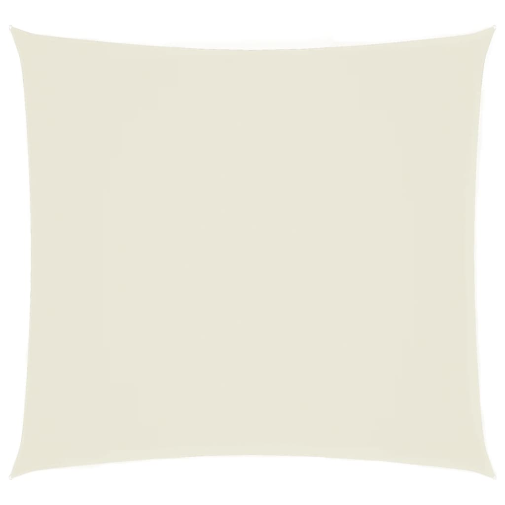 vidaXL Toldo de vela cuadrado tela Oxford 7x7 m Color Antracita, Beige, Crema