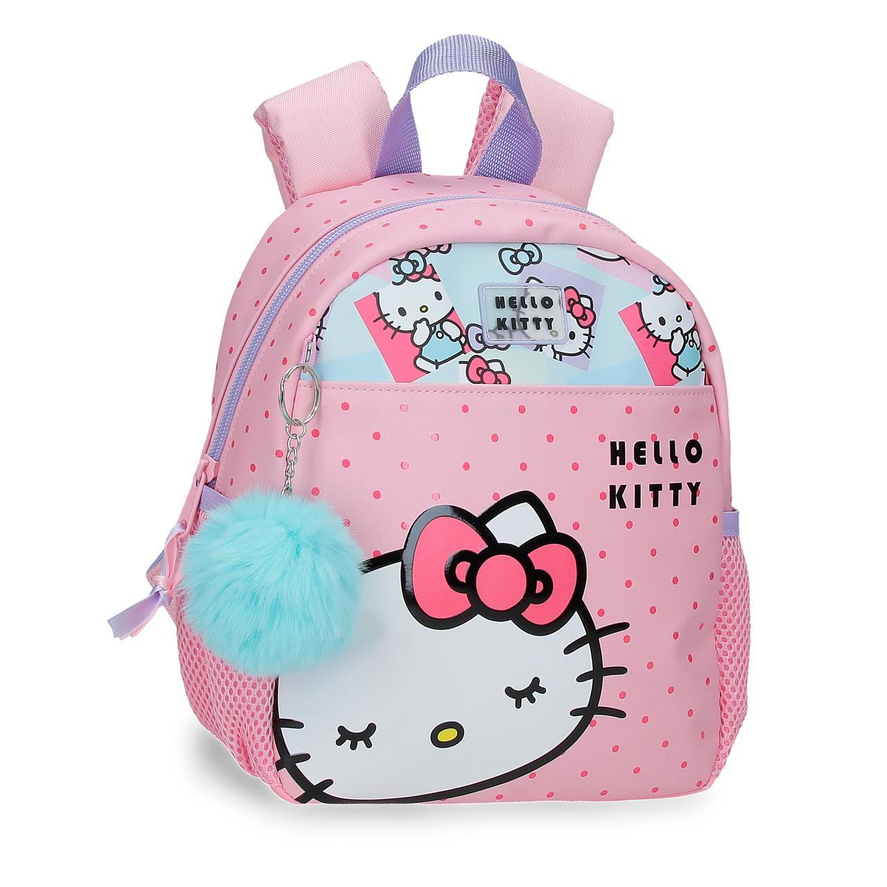 Mochila casual Hello Kitty Bows Rosa