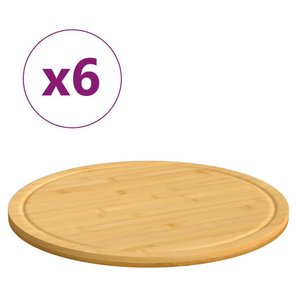 vidaXL Tabla de cortar de bambú tabla de cocina tabla de servir Dimensiones 30 x 20 x 1.5 cm,  40 x 30 x 1.5 cm,  40 x 60 x 1.5 cm y mas